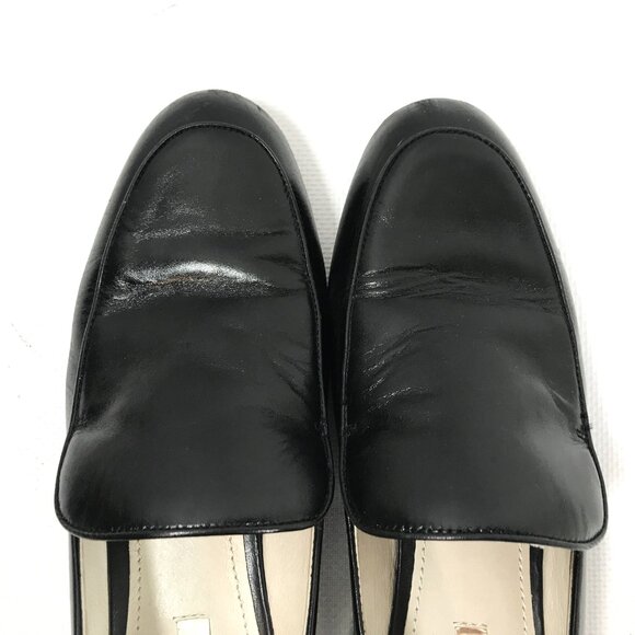 Louise et Cie Black Leather Loafers Women Sz 7, EU Sz 37 - Picture 5 of 12